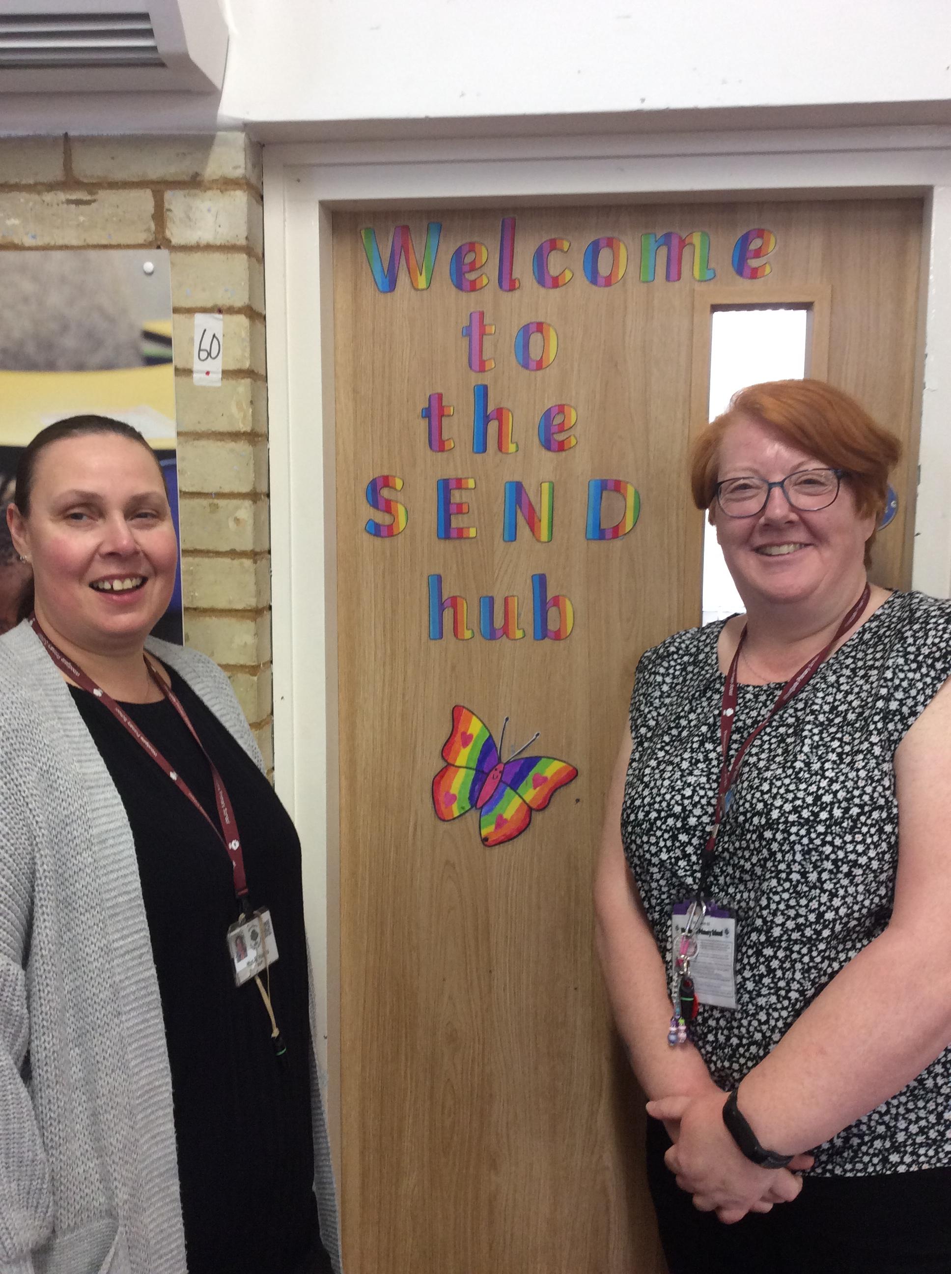 Mrs Abbott and Miss Jenkins
